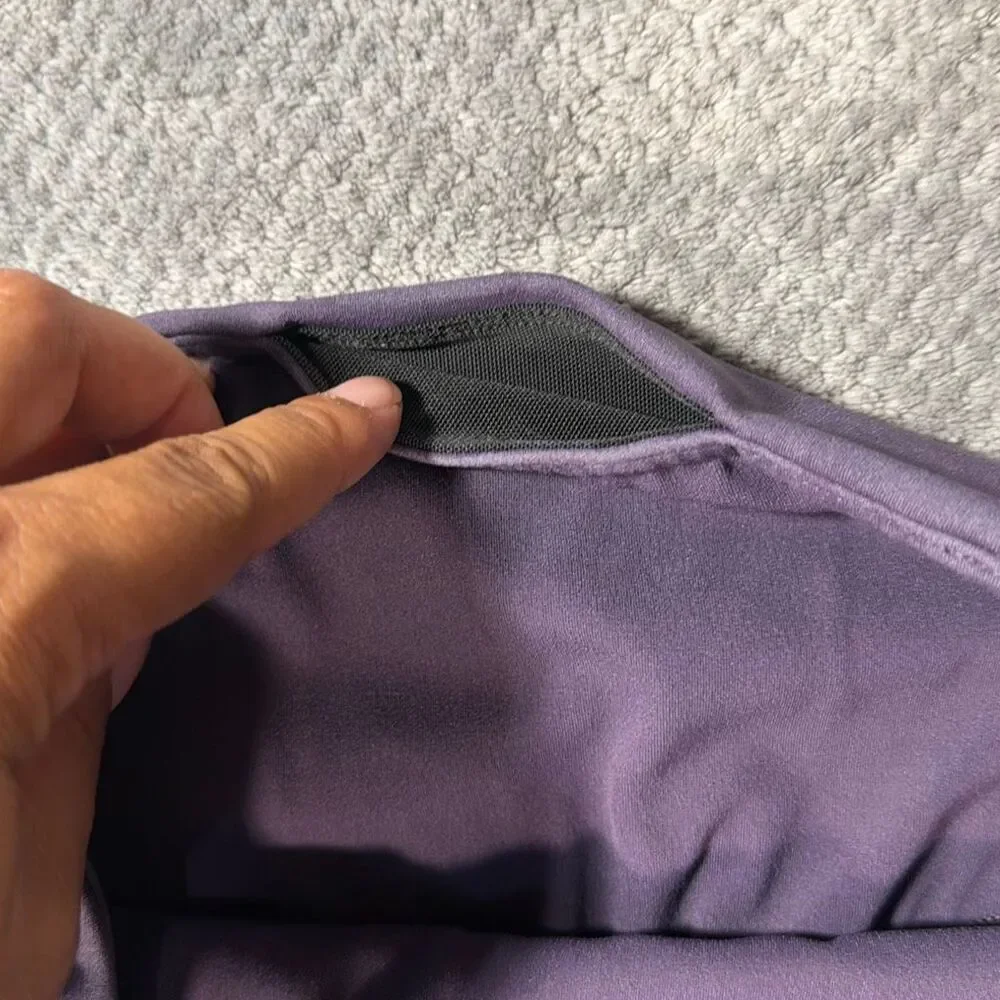 Athleta Women’s Small Purple High Rise 7/8 Leggings Hidden Waist Pocket #1600
